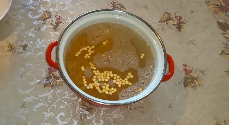 Сколько надо гороха на суп 3 литра